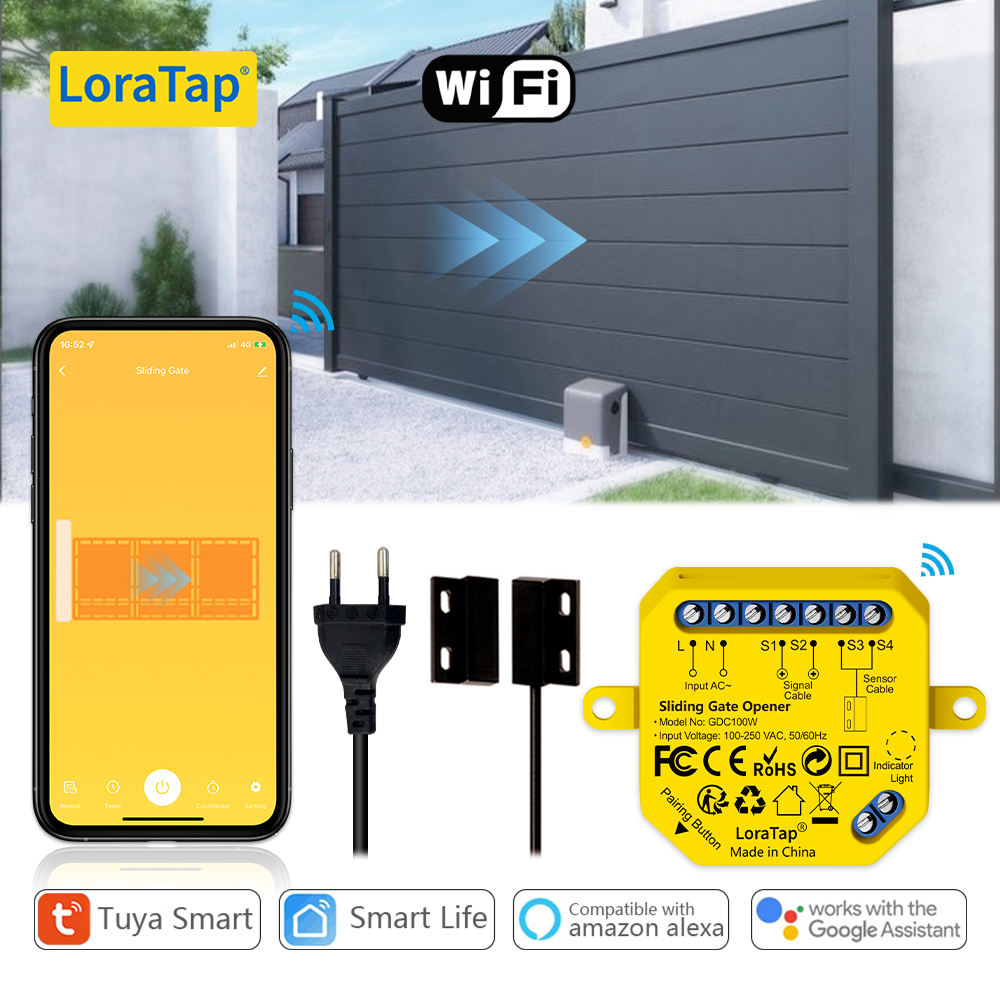 Home Automation Diy - LoraTap Tuya Smart Life Czujniki drzwi