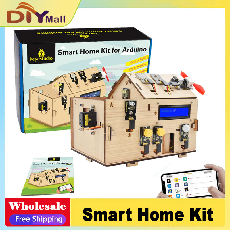 Home Automation Diy - Zestaw Keyestudio Smart IoT Home Kit