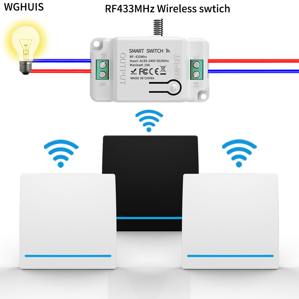 433Mhz Receiver Module - Bezprzewodowy przełącznik zdalnego sterowania RF 433MHz,