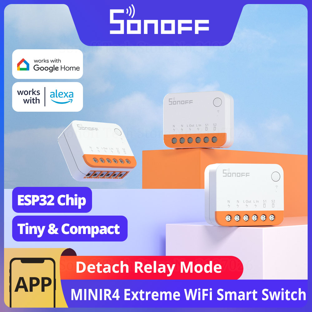 Sonoff Basic Switch - SONOFF MINIR4 Extreme WiFi Inteligentny Przełącznik