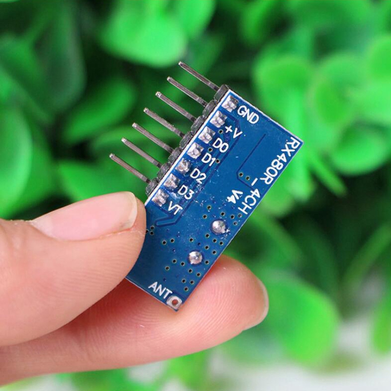 10 SZTUK Moduł Odbiornika RF 4 – 433Mhz Receiver Module recenzja i cena
