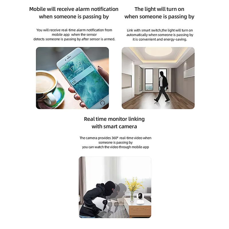 Inteligentny czujnik ruchu PIR – Home Automation Technology recenzja i cena