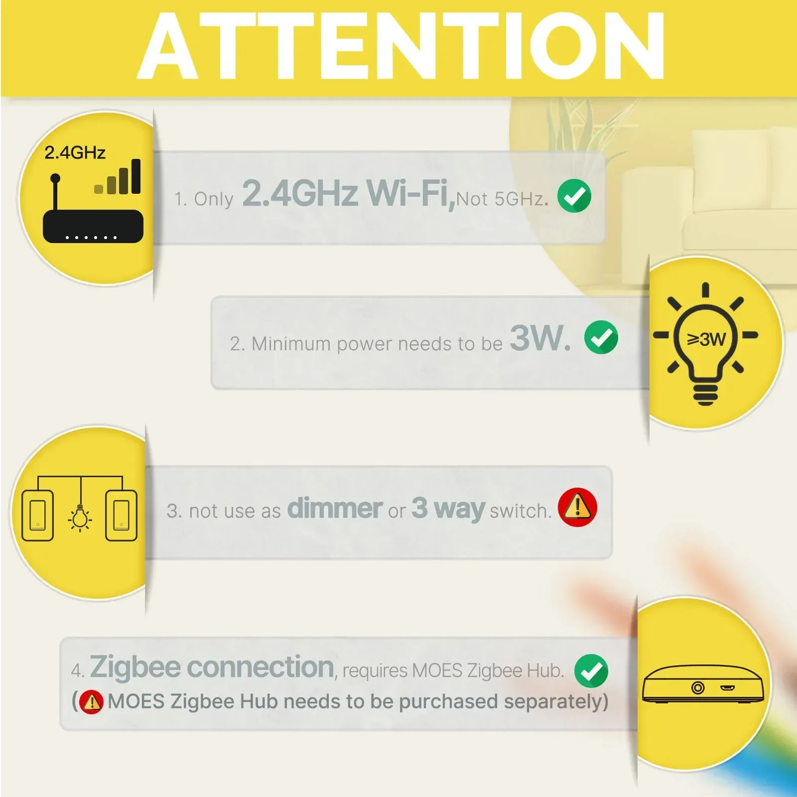 MOES Tuya ZigBee Smart Light S – Home Automation Diy recenzja i cena